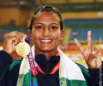 Geeta Phogat won the gold medal in 2010 Commonwealth games in 55kg woman wrestling.
