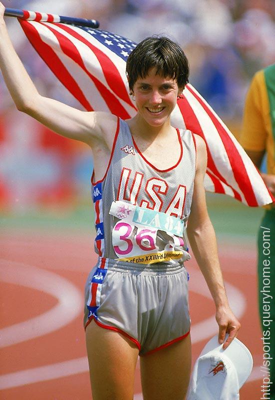 Joan Benoit first ever women's Marathon champion in 1984 Summer Olympics