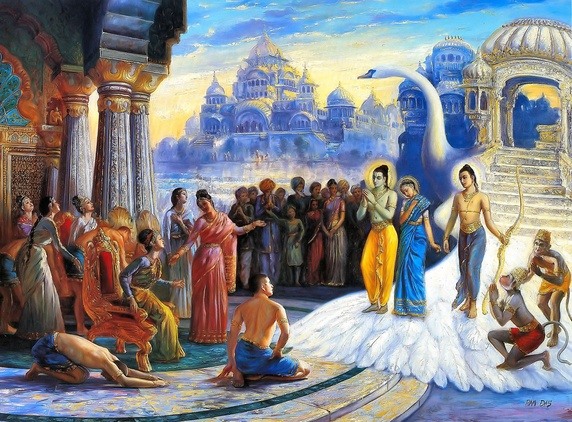 Lord Rama’s win and return to Ayodhya