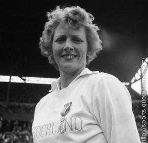 Dutch athlete Fanny Blankers-Koen won 4 gold medals at the 1948 London Olympics.