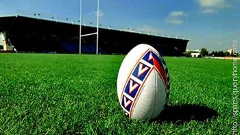 The height of the crossbar in Rugby is 3 metres (10 feet).