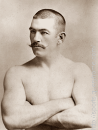 John L. Sullivan** was the first world heavyweight boxing champion.