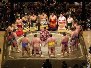 Sumo Wrestling is played at a "Basho".