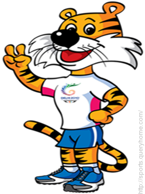 Shera was the name of the official mascot in Delhi 2010 Commonwealth Games.