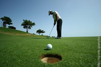 What is the diameter of the golf hole