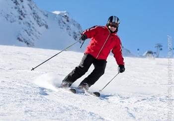 In Skiing the terms 'christie', 'traverse' and 'edge' are used.