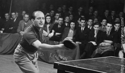 Hungarian player Victor Barna became World Champion five times in table tennis.